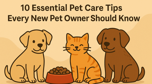 🐾 10 Essential Pet Care Tips Every New Pet Owner Should Know