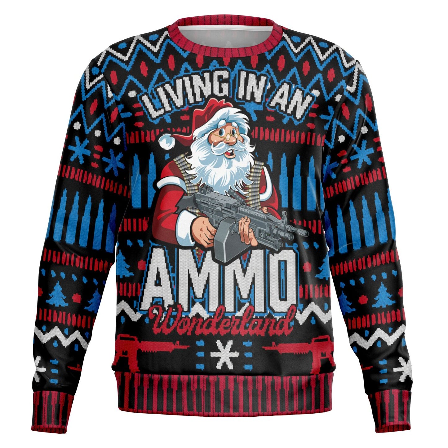 Limited edition Ammo Wonderland ugly Christmas sweater