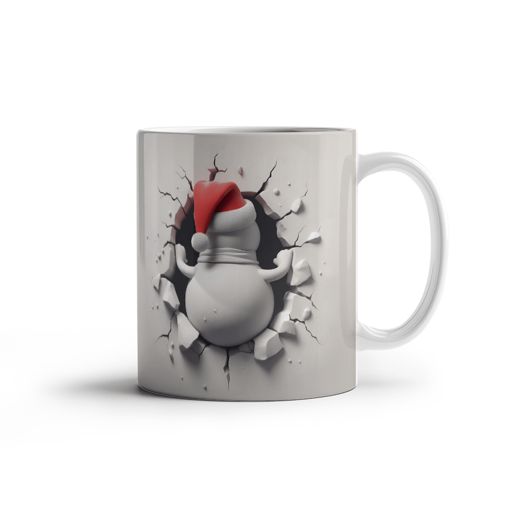 Limited edition Christmas snowman mug