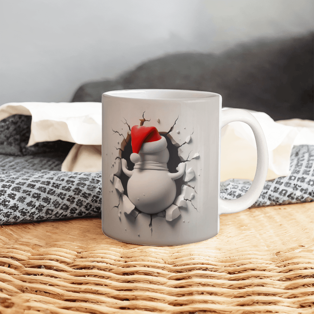 Limited edition Christmas snowman mug