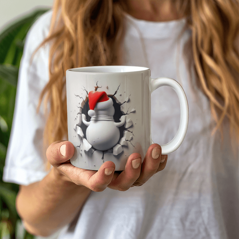 Limited edition Christmas snowman mug