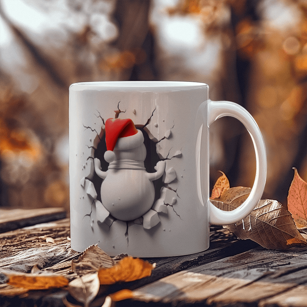 Limited edition Christmas snowman mug